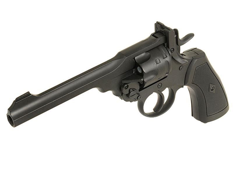 Well G293A Co2 Revolver (Full Metal) - Black