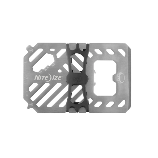 Nite Ize Financial Multi Tool Wallet - Silver