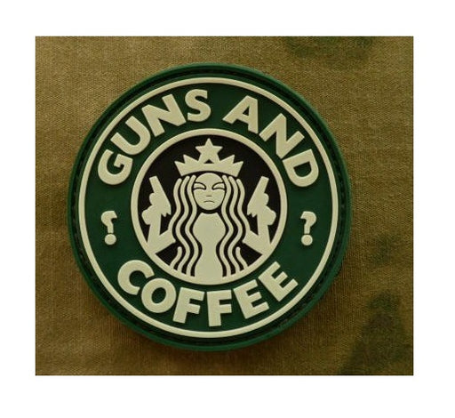 JTG 3D Rubber Guns & Coffee Patch