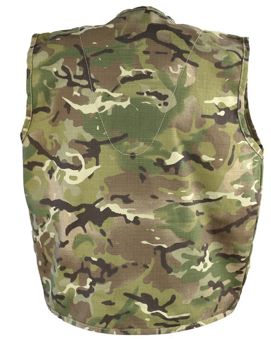 KombatUK Kids Safari Vest - BTP (Multicam)