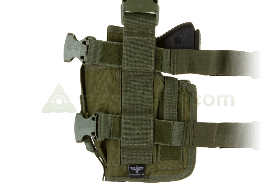 Invader Gear Dropleg SOF Holster for M92, G17, 1911 - Olive Drab