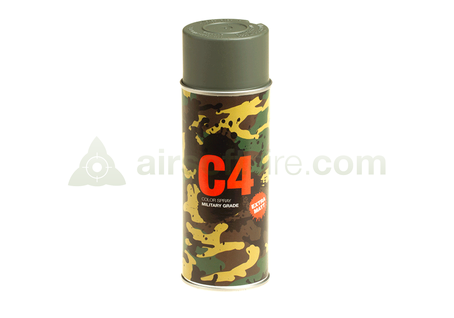 C4 Mil Grade Color Spray - Foliage Green