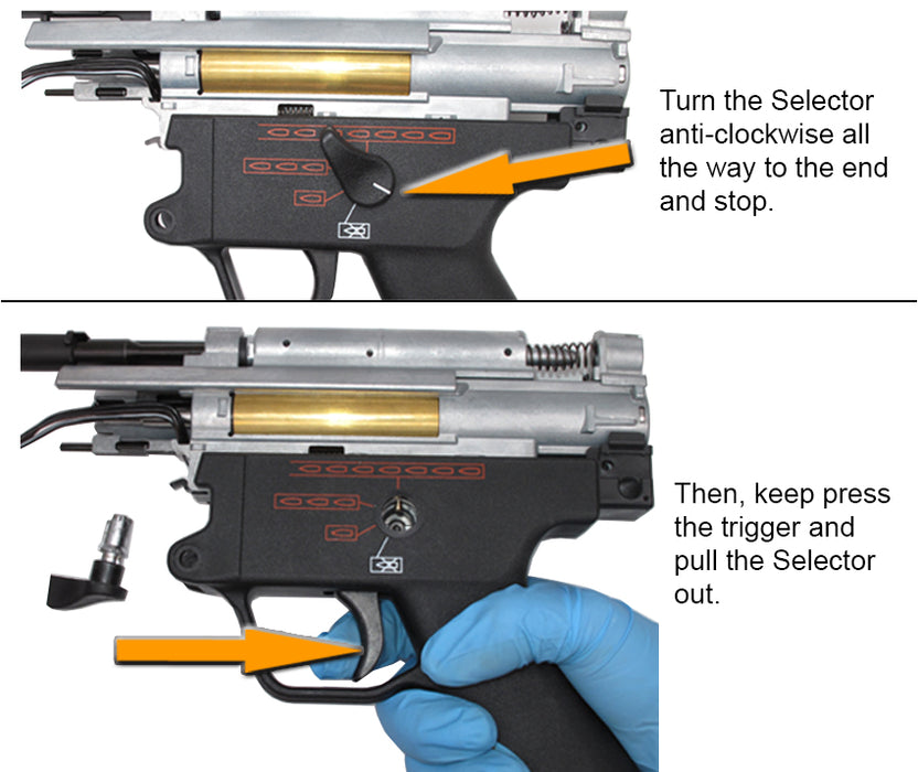 Wii Tech Hop-up Chamber & Steel Air-tight Nozzle - Tokyo Marui MP5 Recoil Shock