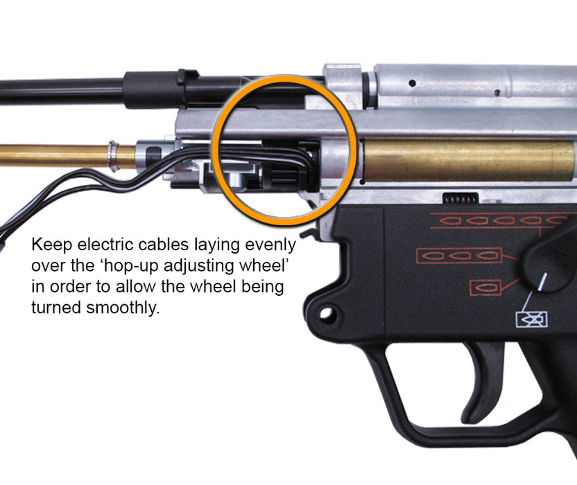 Wii Tech Hop-up Chamber & Steel Air-tight Nozzle - Tokyo Marui MP5 Recoil Shock