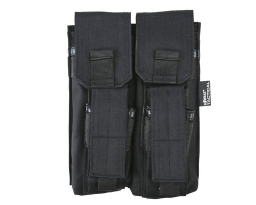 Kombat Tactical Double M4/M16 & Pistol Magazine Pouch - Black