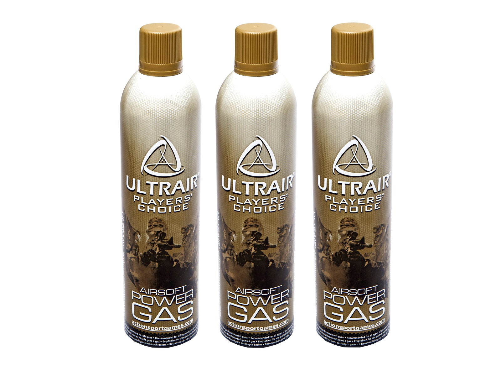 Ultrair Power Gas - 570ml x 3 (Save €5.00!)