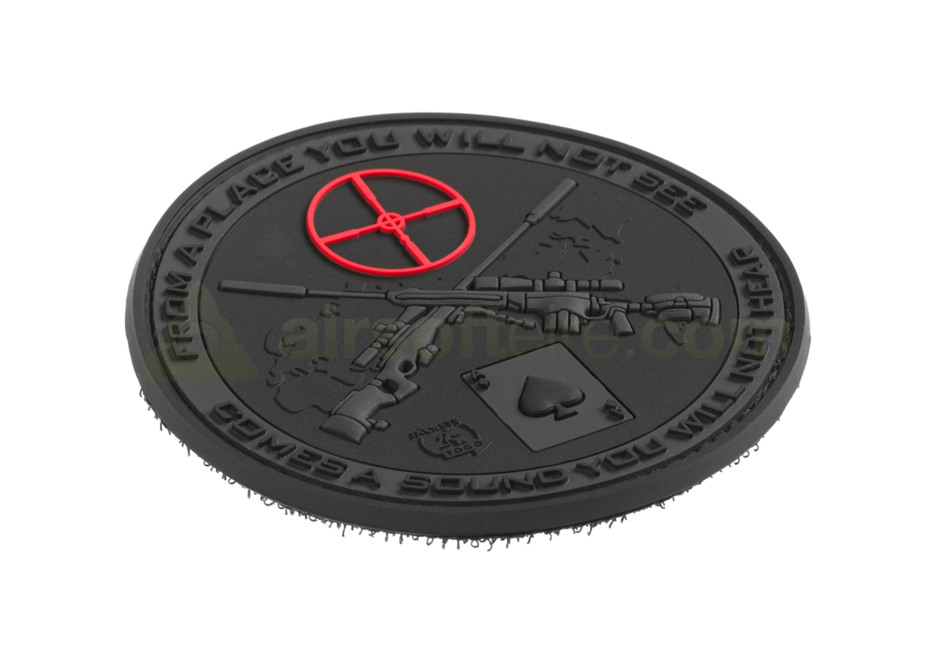 JTG 3D Rubber Sniper Patch - Black