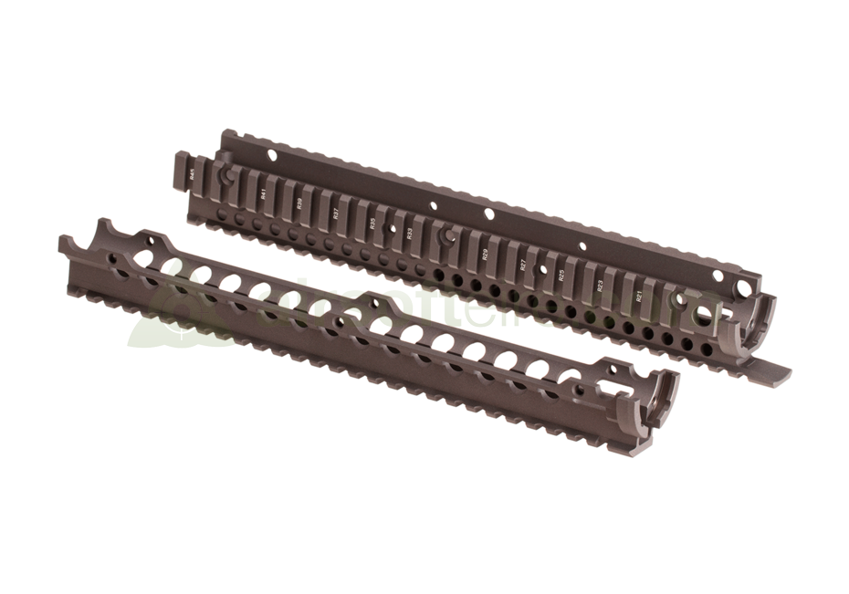 Madbull Daniel Defense Licensed Omega Rail 12" -  FDE Tan