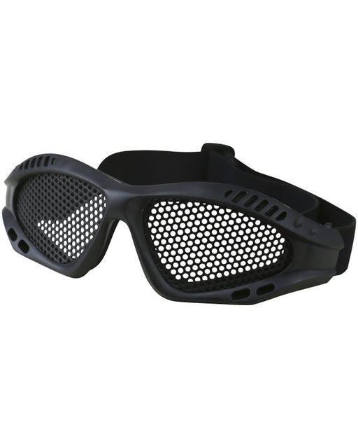 KombatUK Mesh Glasses -  Black