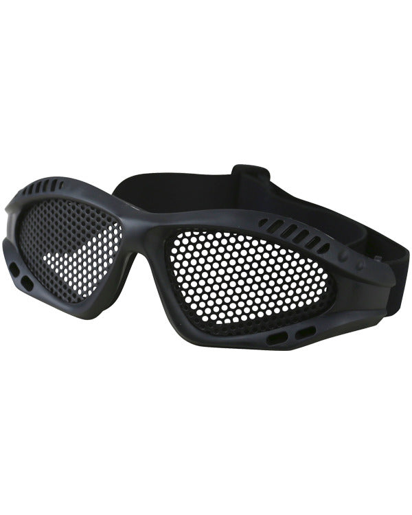 KombatUK Mesh Glasses -  Black