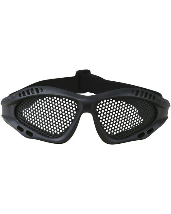 KombatUK Mesh Glasses -  Black