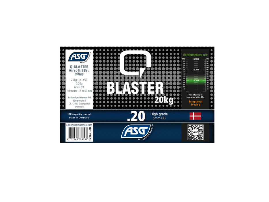 ASG Q Blaster 0.2g BB 20kg - 100,000 In Box