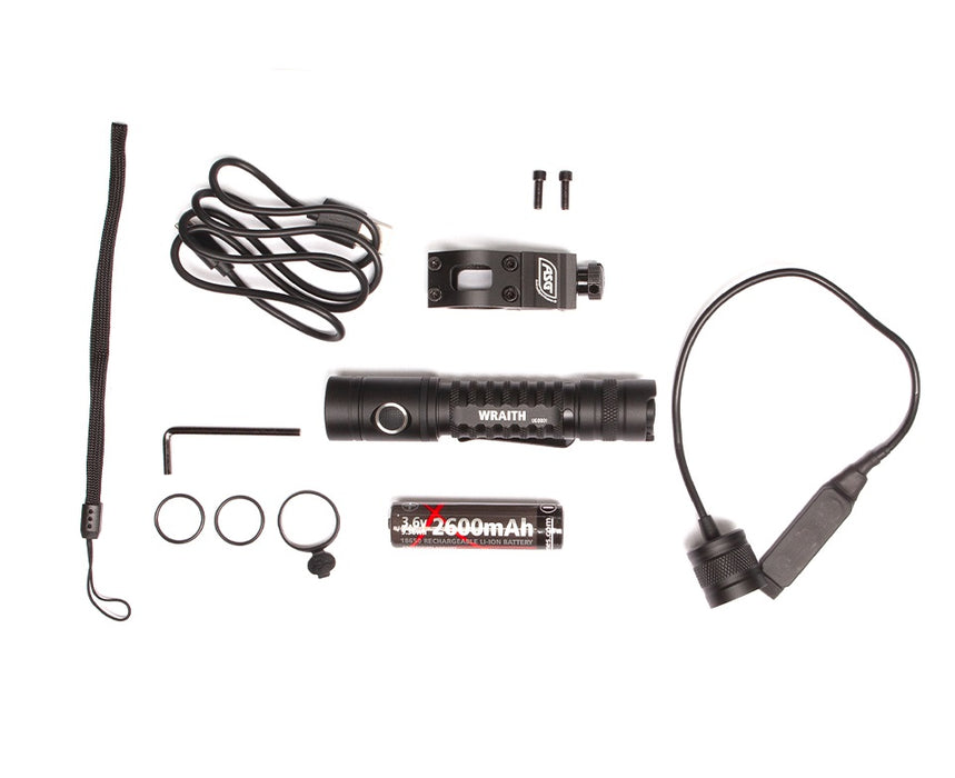 Strike Wraith E11 Flashlight/Mount/Pressure Pad Set - 1300LM