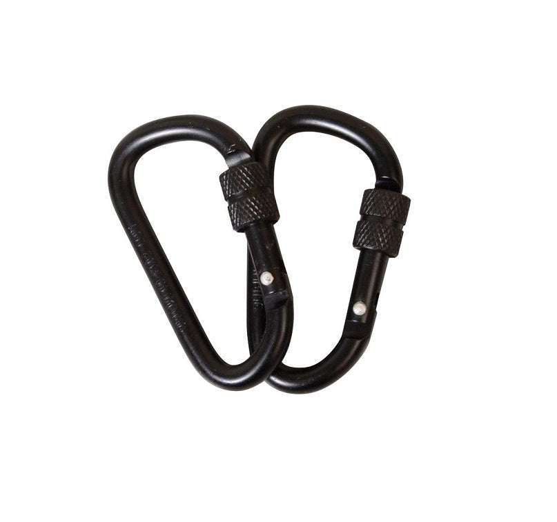 KombatUK Locking Carabiner Pair - 6mm