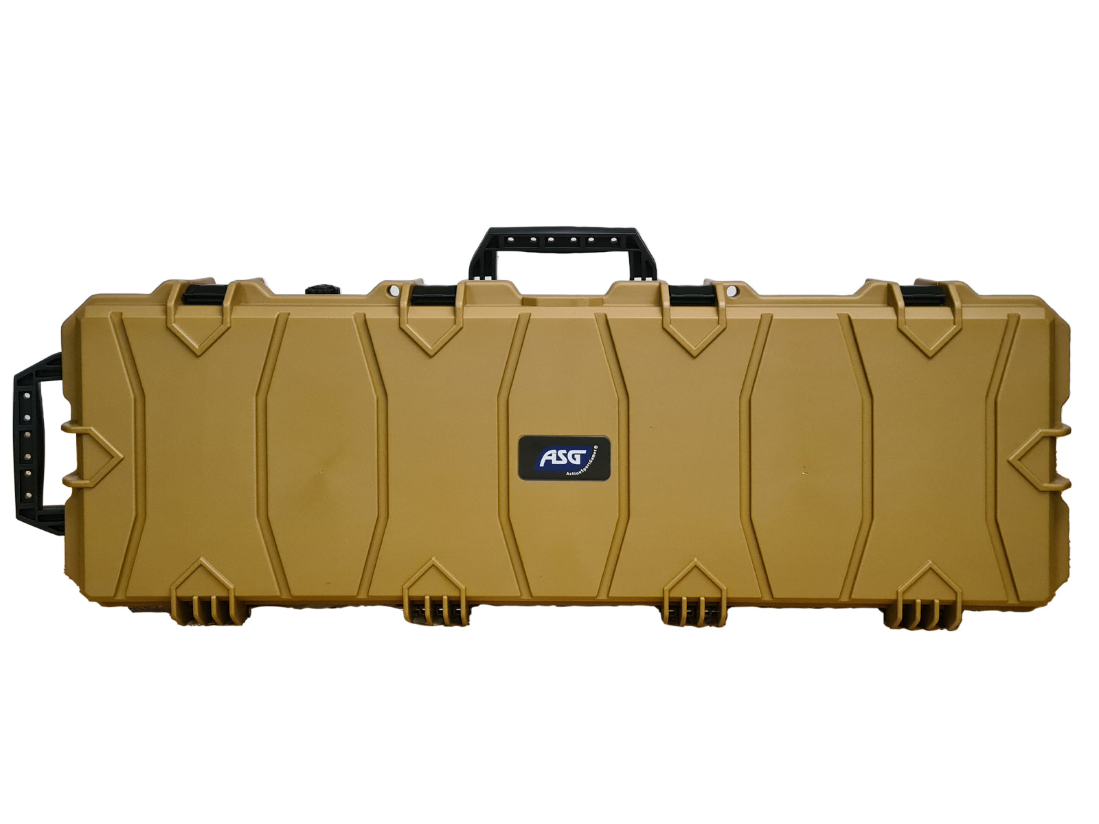 ASG Tactical Hard Rifle Case With Wheels - Tan - 100x35x14cm