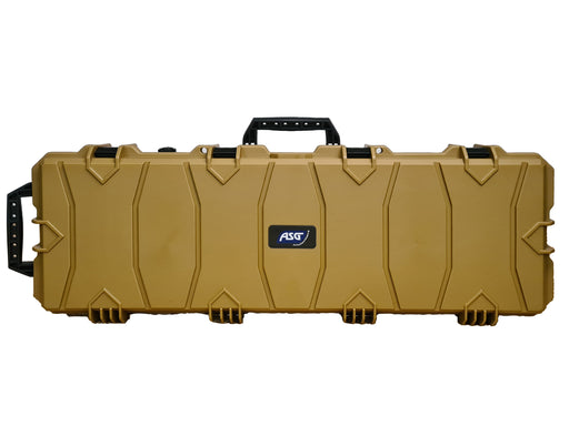 ASG Tactical Hard Rifle Case With Wheels - Tan - 100x35x14cm