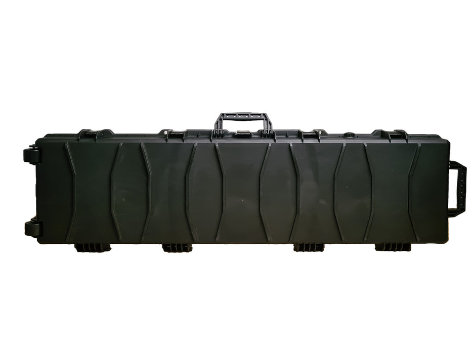 ASG Tactical Hard Rifle Case With Wheels - Black - 136x40x14cm