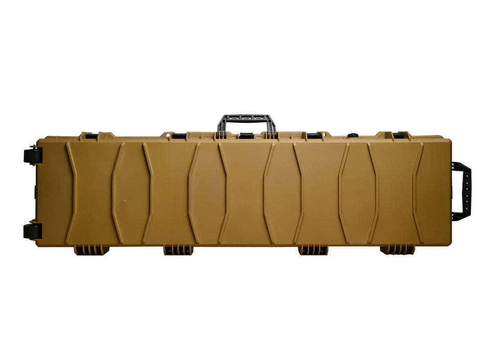 ASG Tactical Hard Rifle Case With Wheels - Tan - 136x40x14cm