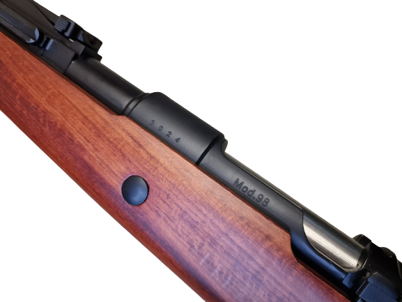 Snow Wolf KAR98K Spring Sniper Rifle - Real Wood & Scope