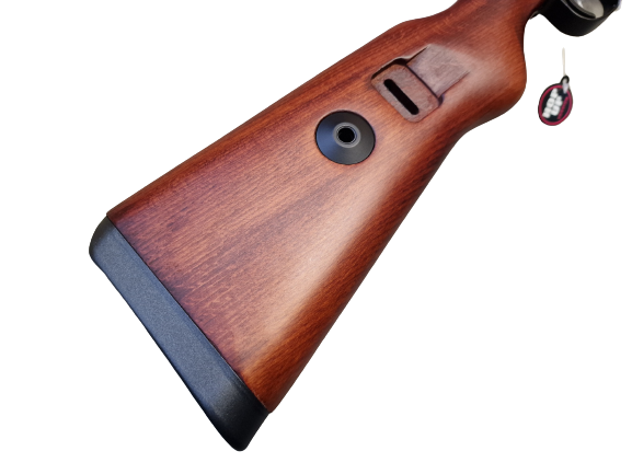 Snow Wolf KAR98K Spring Sniper Rifle - Real Wood & Scope