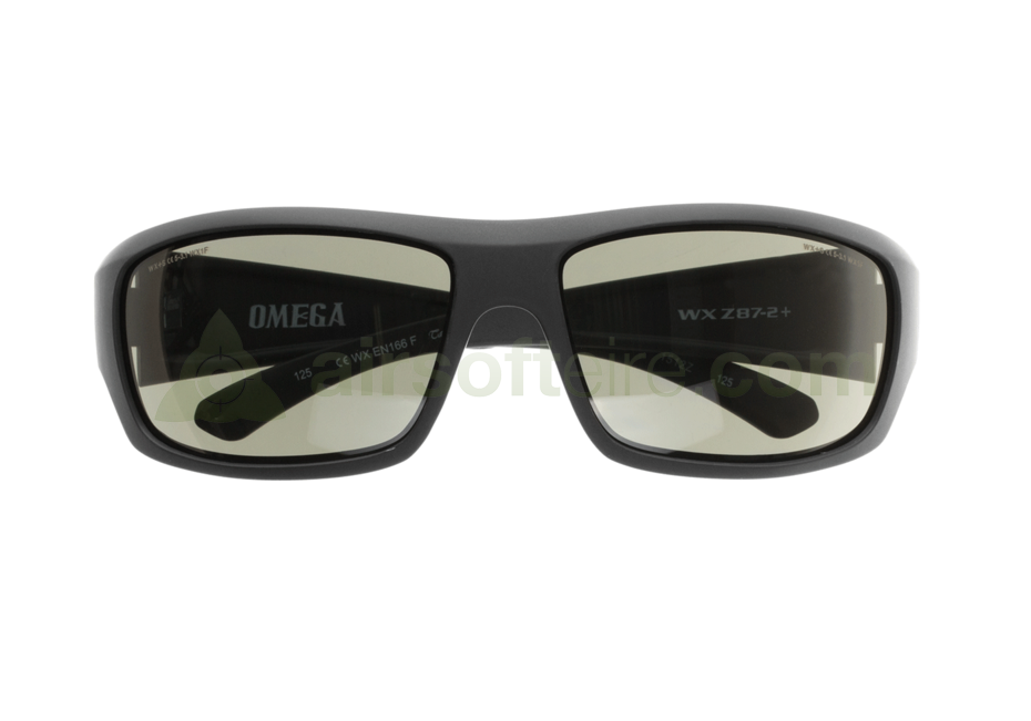 Wiley X Omega Black Frame - Smoke