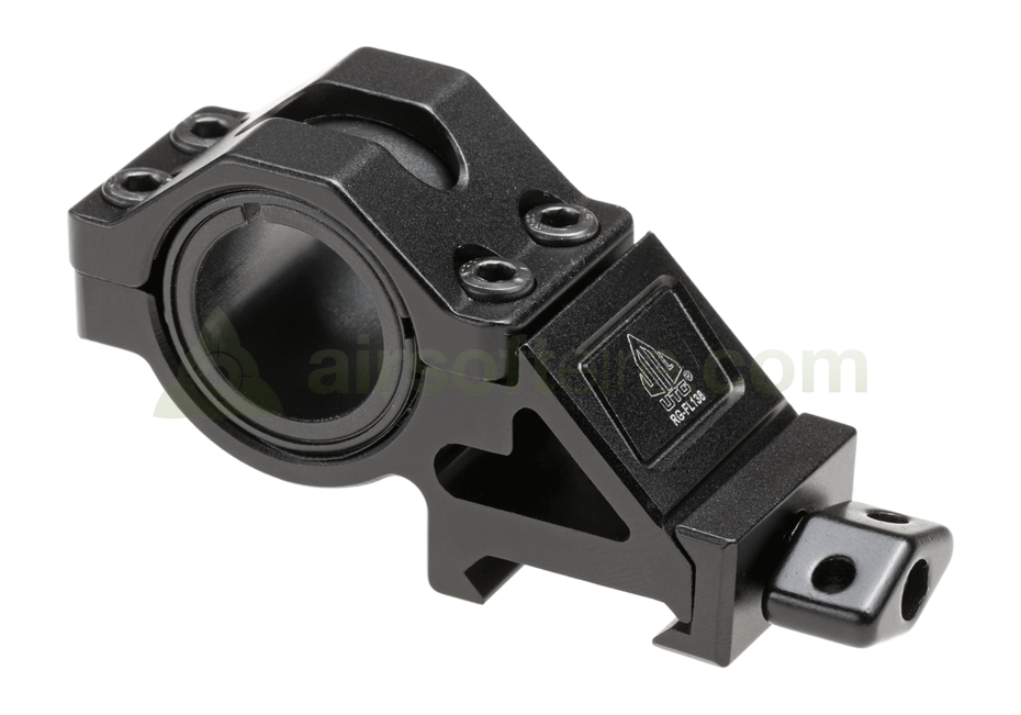 UTG Offset Flashlight Ring Mount 45 Degrees