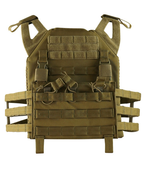 KombatUK Buckle-Tek Jump Plate Carrier - Coyote