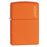 Zippo Orange Matte Zippo Logo Lighter - 60001268