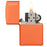 Zippo Orange Matte Zippo Logo Lighter - 60001268