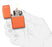 Zippo Orange Matte Zippo Logo Lighter - 60001268