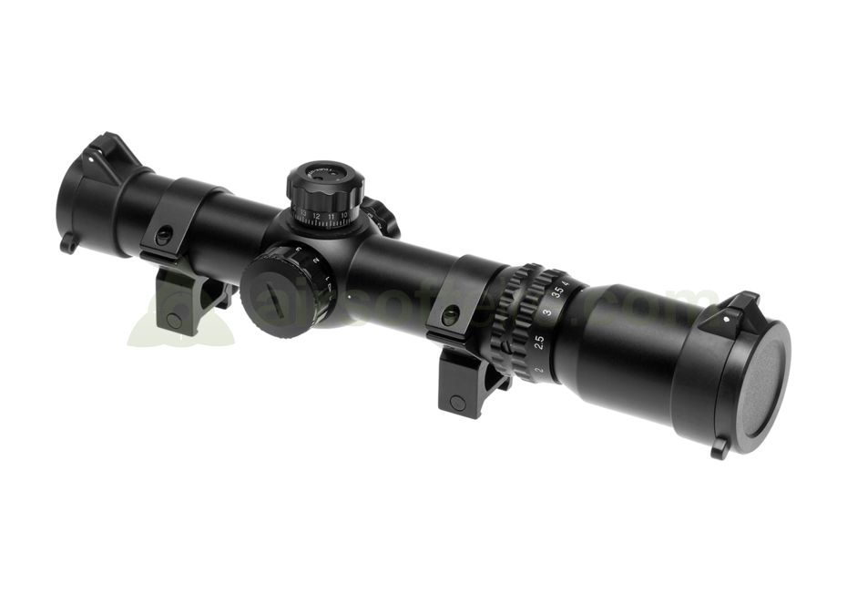 Aim-O 1-4x24 SE Tactical Short Scope - Black