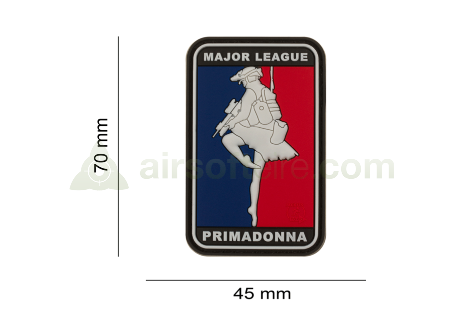 JTG 3D Rubber Major League Primadonna Patch