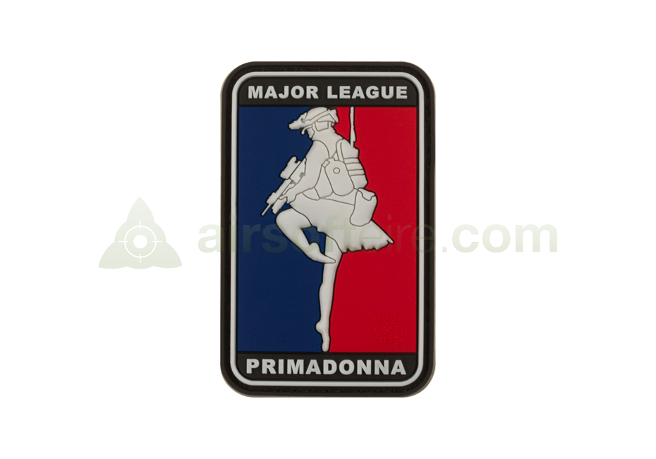 JTG 3D Rubber Major League Primadonna Patch