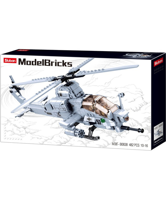 Sluban B0838 - Attack Helicopter