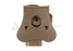 Amomax Q.R. Polymer Holster - G19/G23/G32, BLE XAE FDE