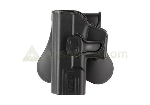 Amomax Q.R. Polymer Holster - G19/G23/G32, BLE XAE Left Handed