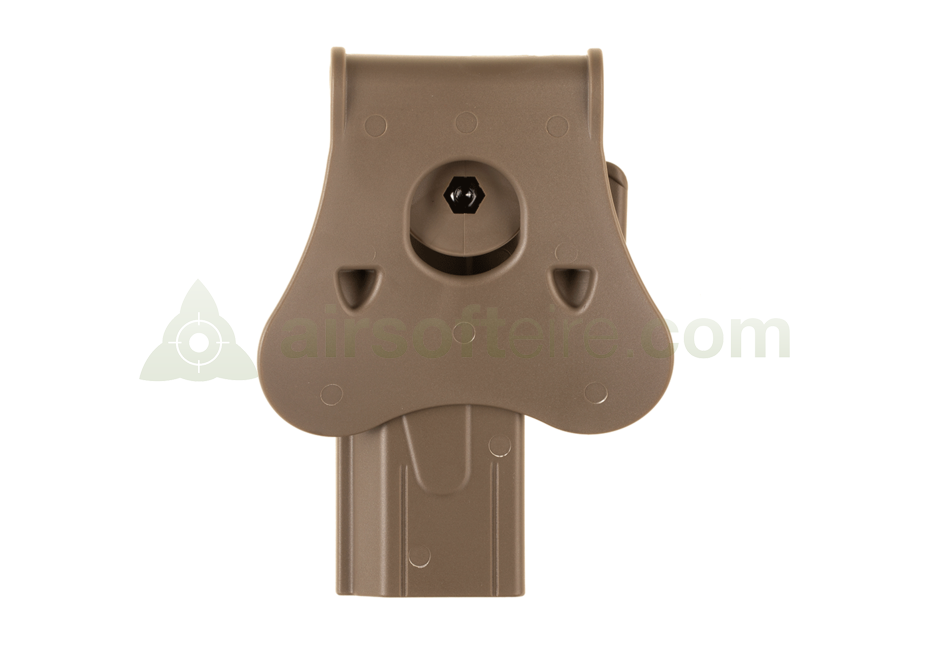 Amomax Q.R. Polymer Holster - Hi-Capa FDE