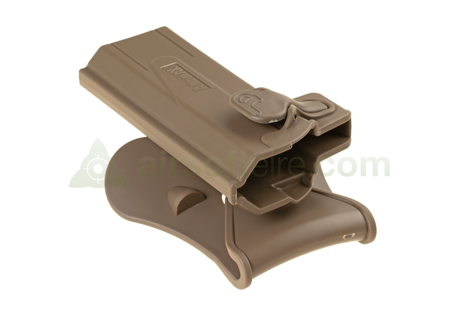 Amomax Q.R. Polymer Holster - Hi-Capa FDE