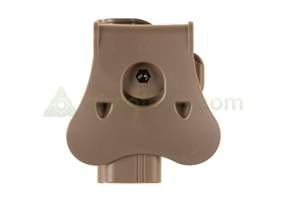 Amomax Q.R. Polymer Holster - M&P9 FDE