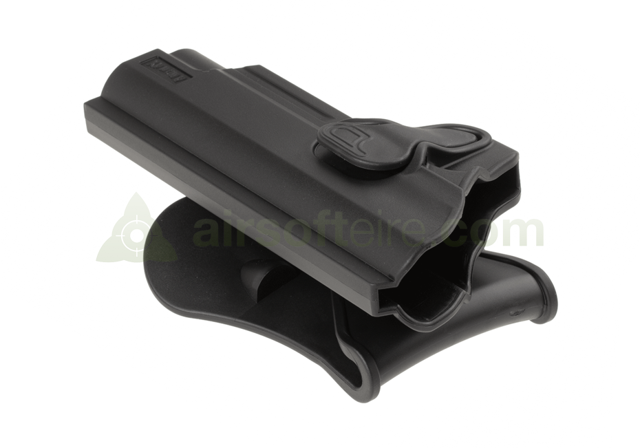 Amomax Q.R. Polymer Holster - 1911 Black