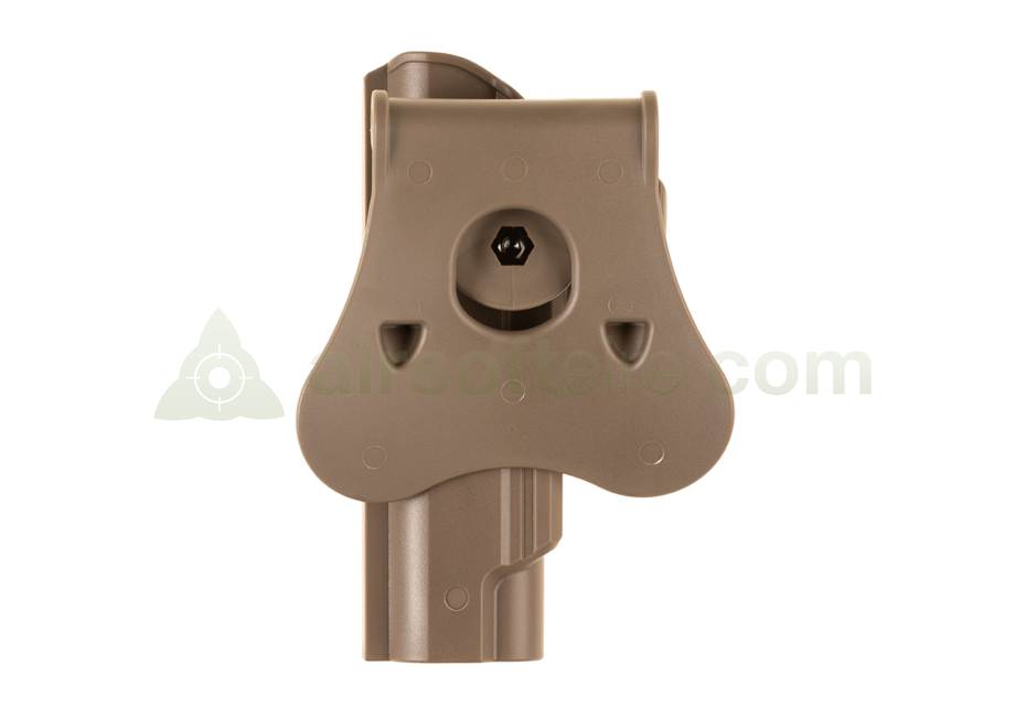 Amomax Q.R. Polymer Holster - 1911 FDE