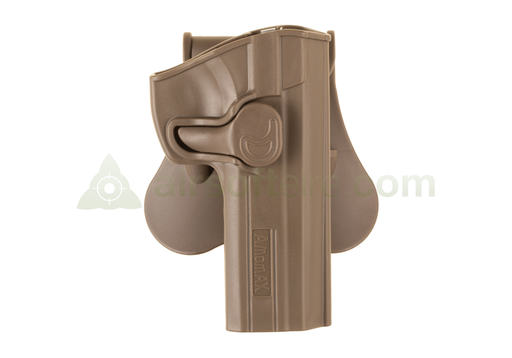 *CLEARANCE* - Amomax Q.R. Polymer Holster - CZ SP-01 FDE