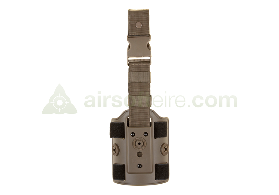 Amomax Q.R. Polymer Drop Leg Platform - Tan