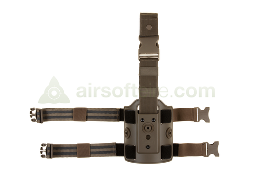 Amomax Q.R. Polymer Drop Leg Platform - Tan