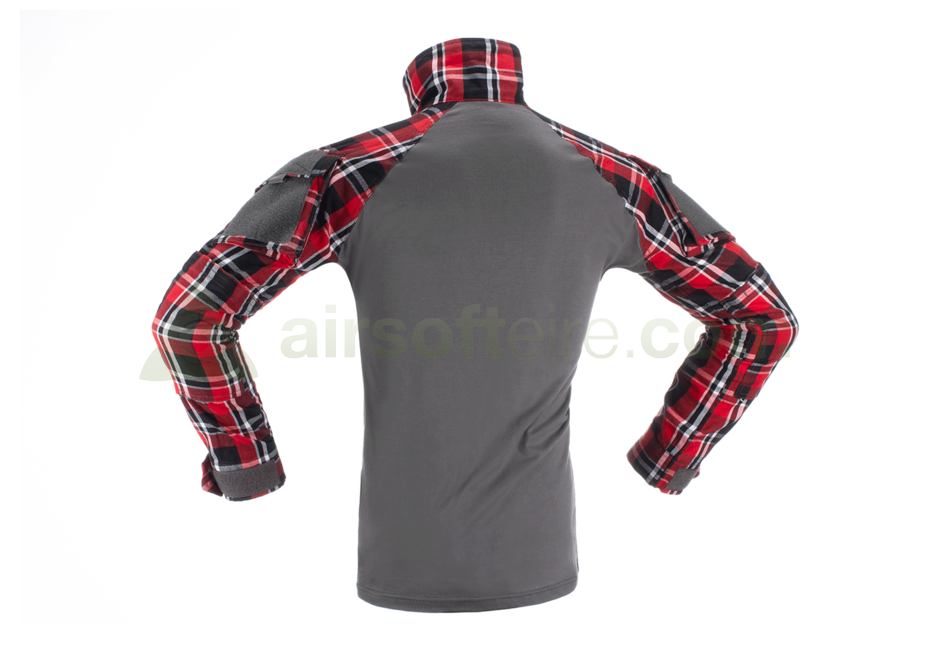 Invader Gear Flannel UBACS Top - Red