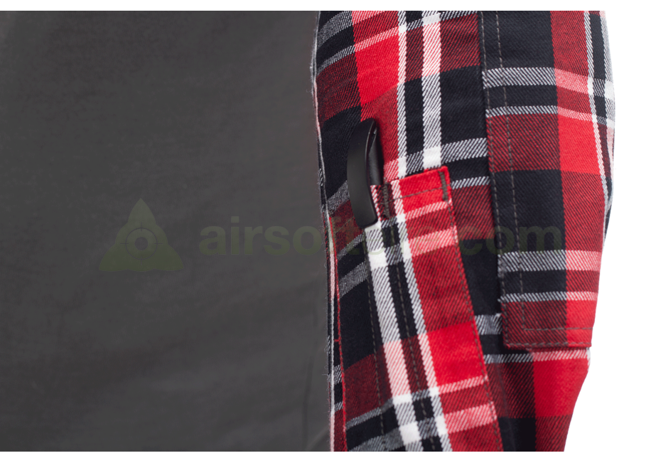 Invader Gear Flannel UBACS Top - Red