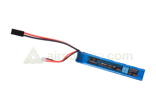 Nimrod 7.4V 1300mAh 25C LIPO Battery - Stick