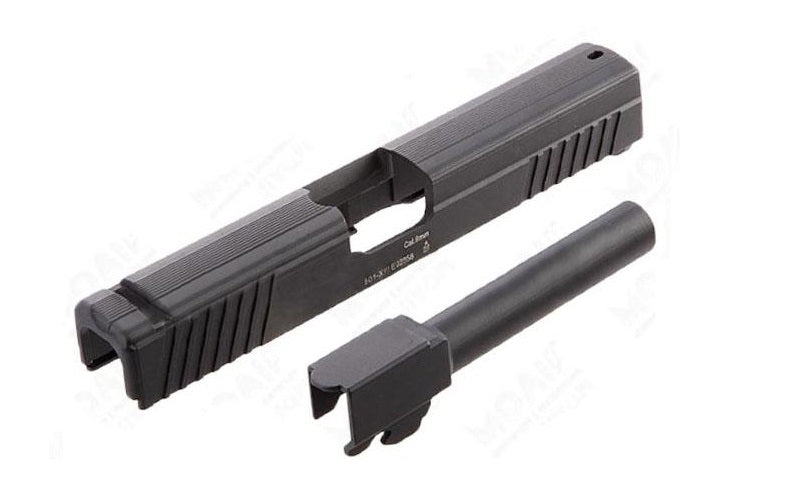 APS Metal Slide & Barrel Kit - Marui G17