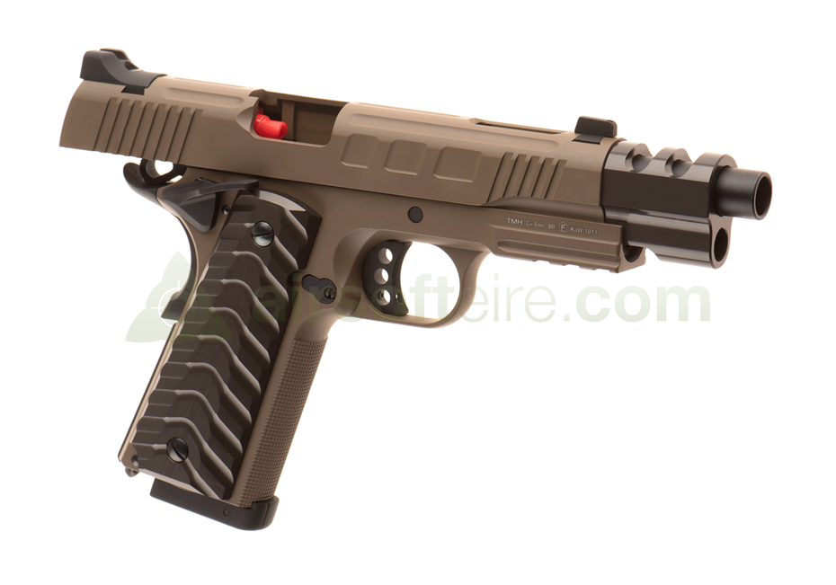 KJ Works KP-16 1911 CO2 Full Metal - Desert Tan