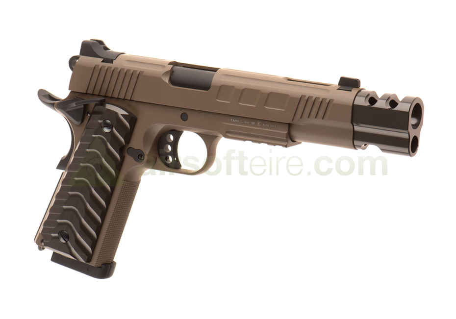 KJ Works KP-16 1911 CO2 Full Metal - Desert Tan